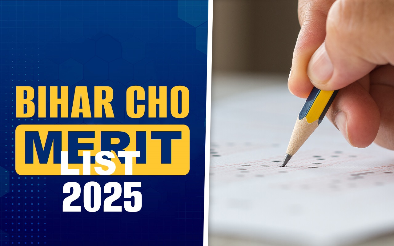 Bihar SHSB CHO Merit List 2025 Out