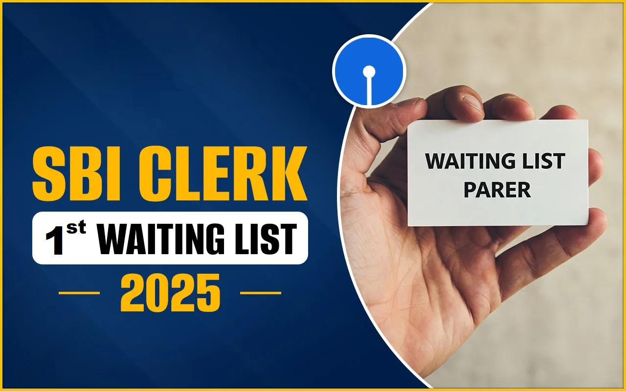SBI Bank Clerk 2nd Wait List 2025 Out