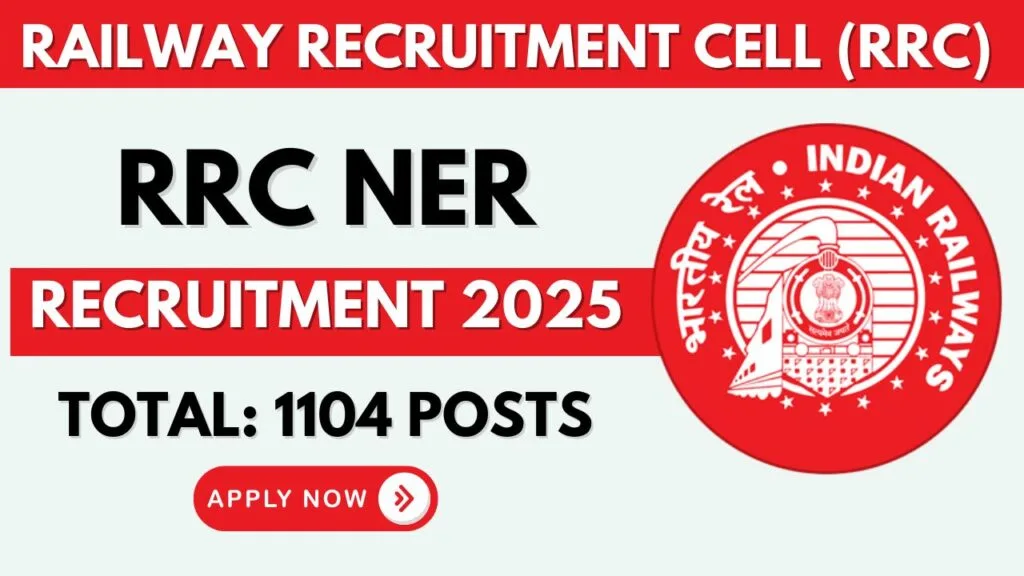 NER Gorakhpur Apprentice 2025, Apply Online for 1104 Posts