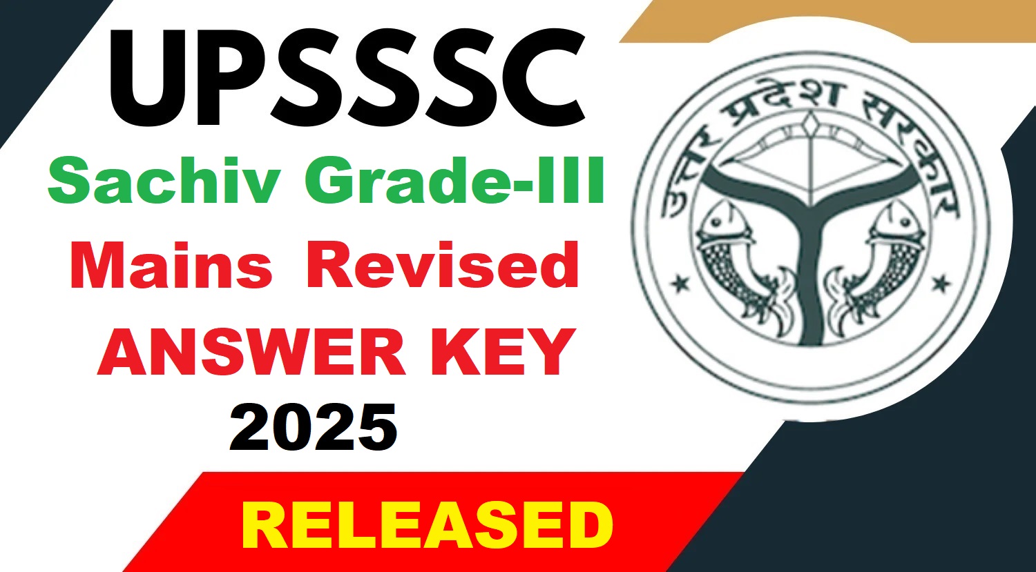UPSSSC Sachiv Grade-III Mains Result 2025 Out