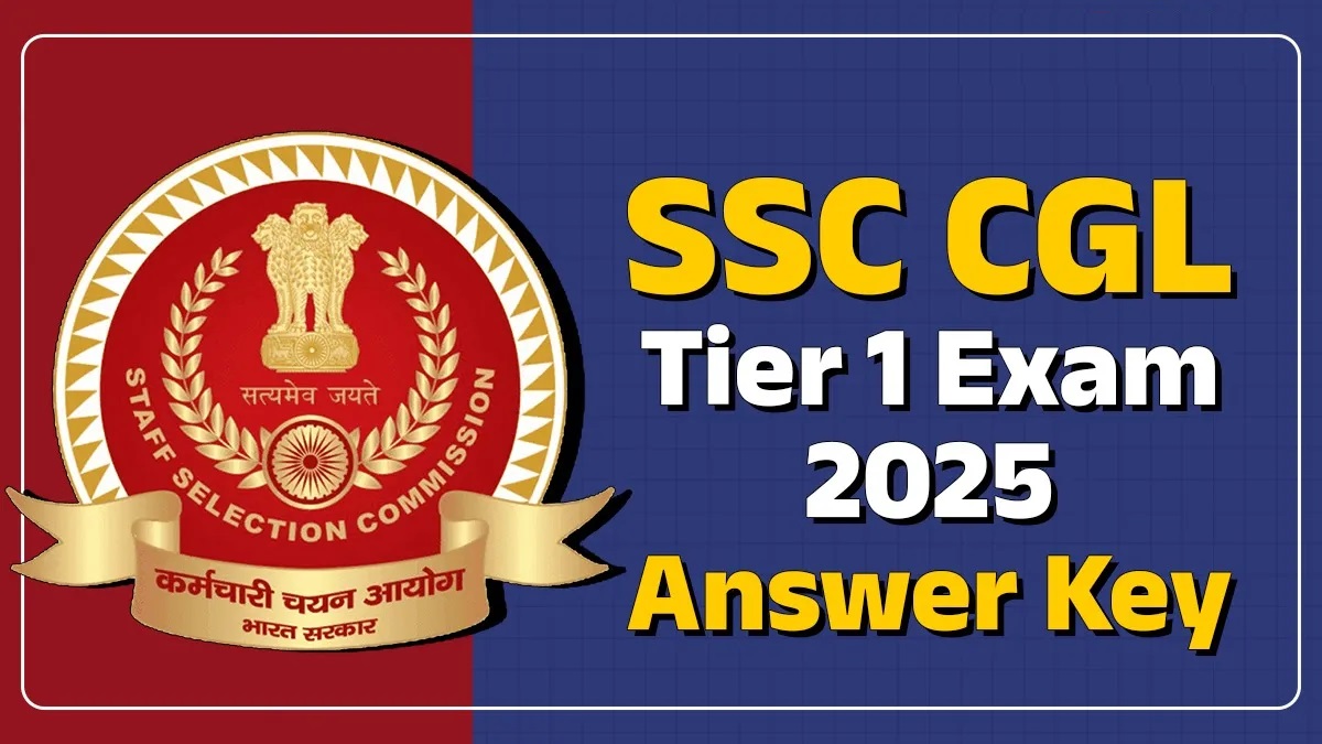 SSC CGL Tier – I Answer Key 2025 Soon