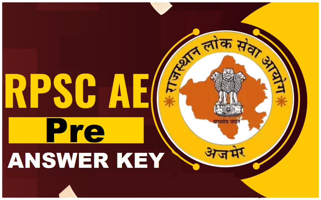 RPSC Assistant Engineer Pre Answer Key 2025 Out