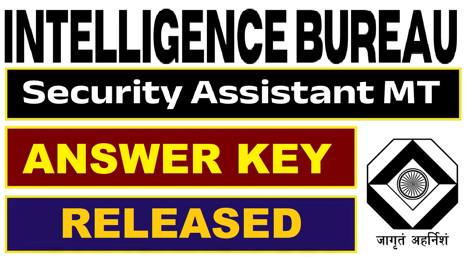 IB Security Assistant (Motor Transport) Answer Key 2025 Out