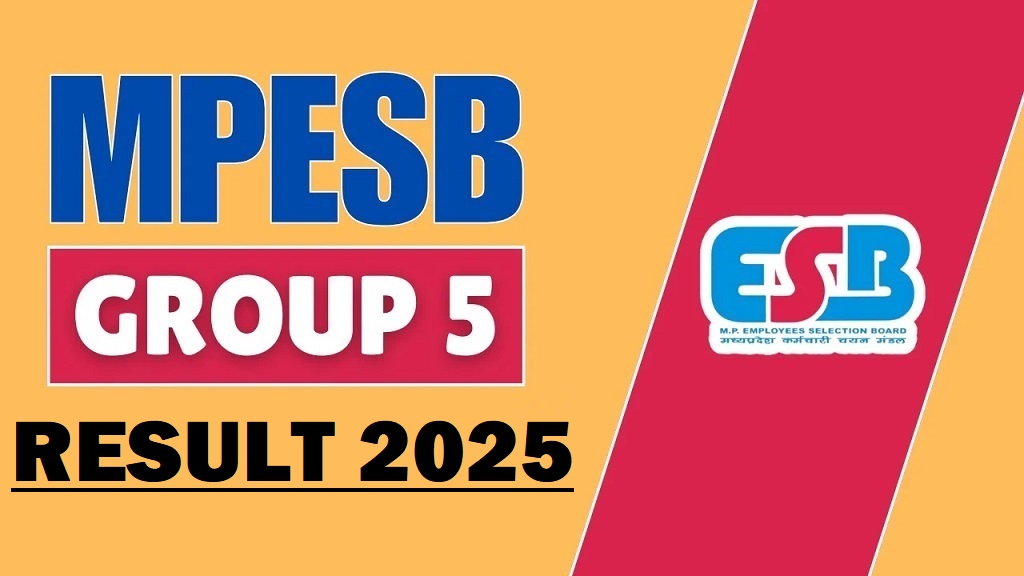 MPESB Group 5 Paramedical Staff Result 2025 Out