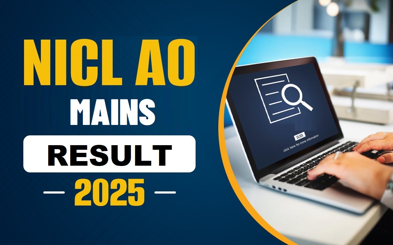 NICL AO Mains Result 2025 Out