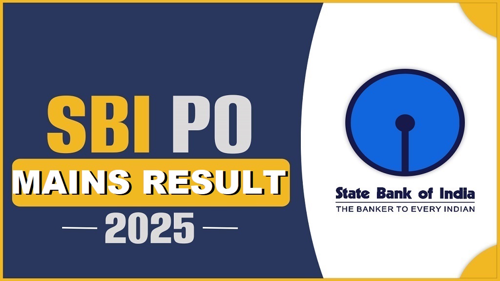 SBI Bank PO Mains Result 2025 Out