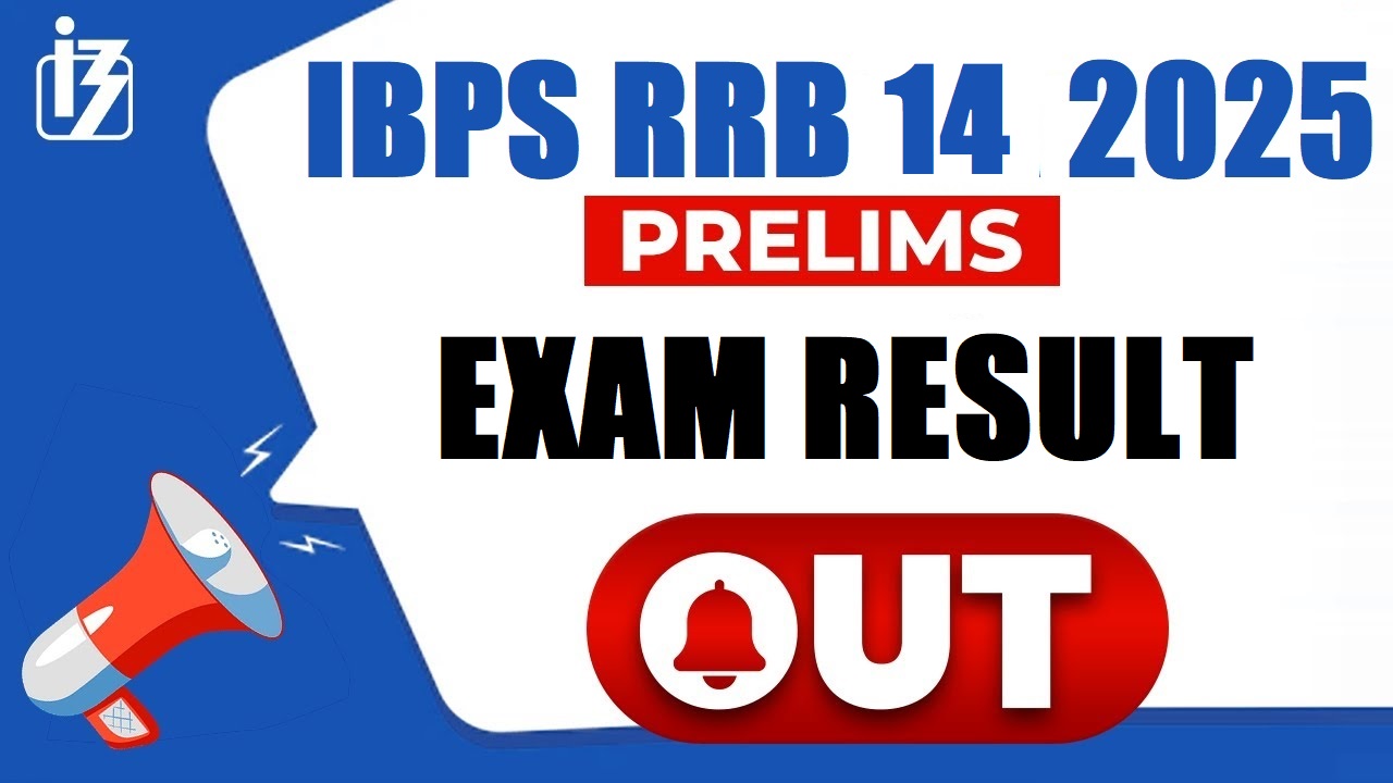 IBPS RRB XIV 14th Scale-I Pre Result 2025-Out