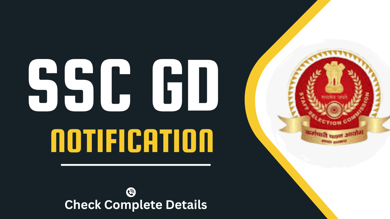SSC GD Constable Recruitment 2026 Out For 25487 Post