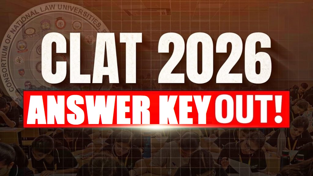CLAT Answer Key 2026 Out