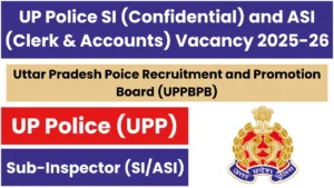 UP Police SI Confidential, ASI Clerk & Accounts Recruitment 2026 Apply For 537 Post