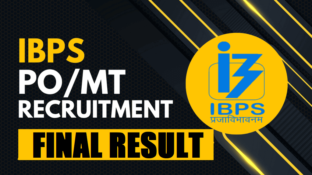 IBPS PO MT XV 15 Final Result 2026 Out