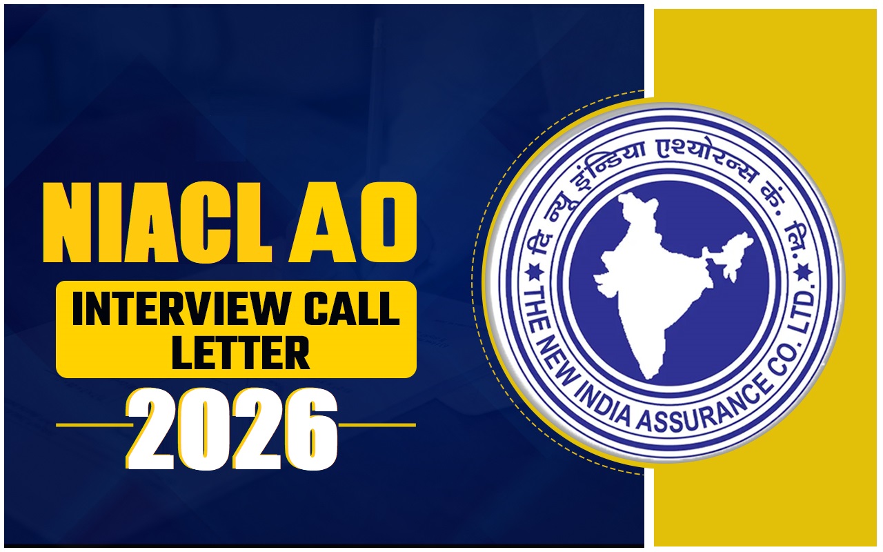 NIACL AO Interview Letter 2026 Out