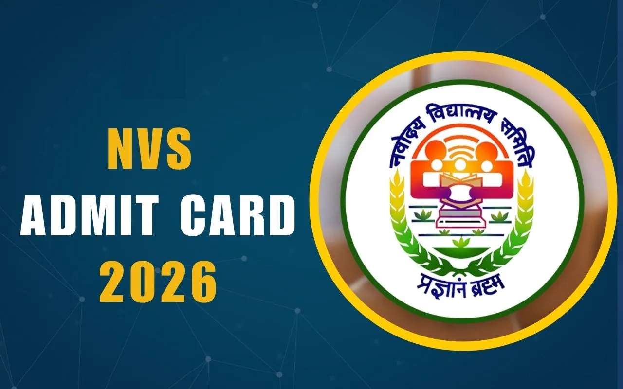 NVS Class 9 Admit Card 2026 Out