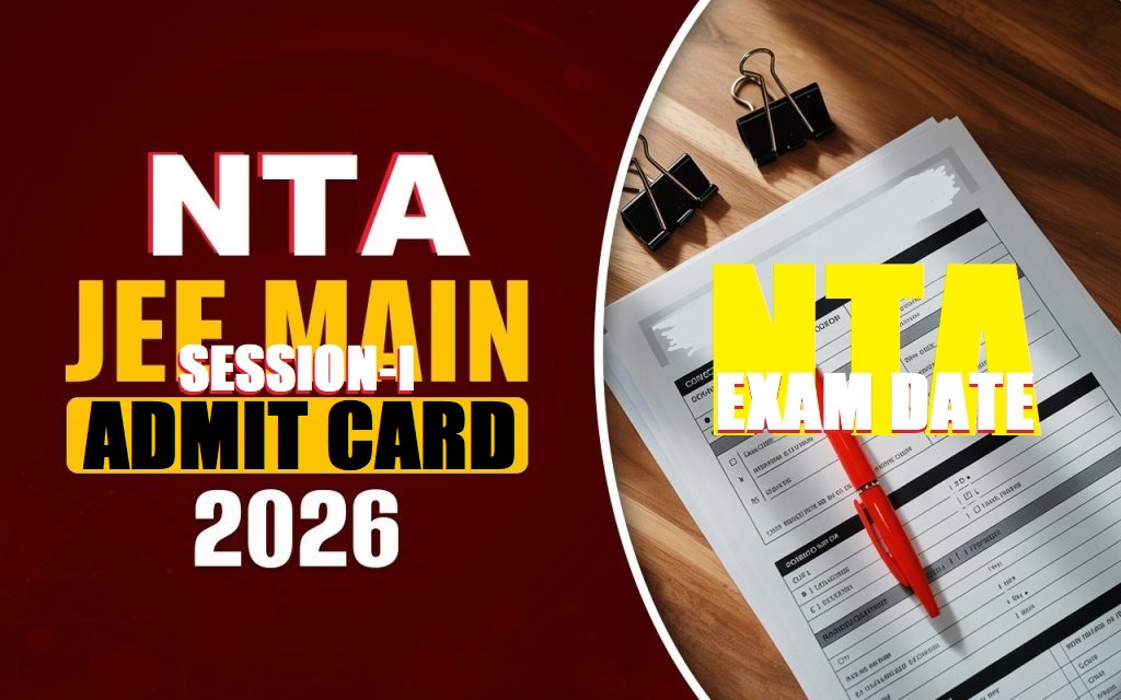 NTA JEE Main Session-I Admit Card 2026 Out