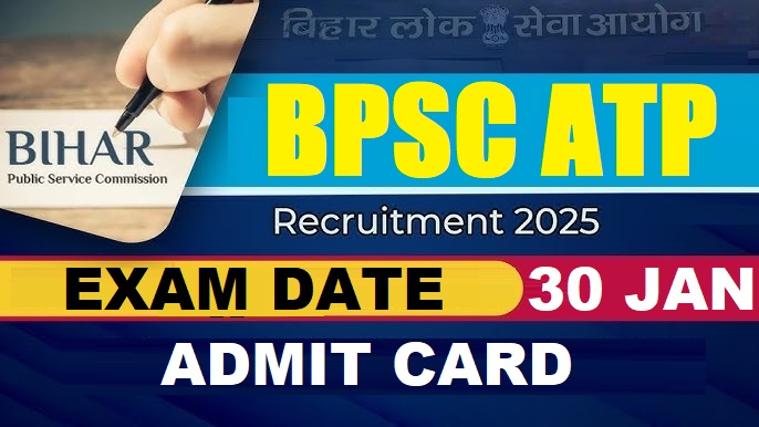 Bihar BPSC ATP Exam Date 2026 Out