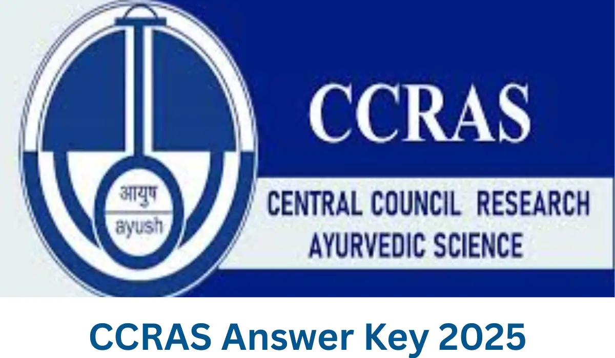 CCRAS Group A B C Final Answer Key 2026 Out