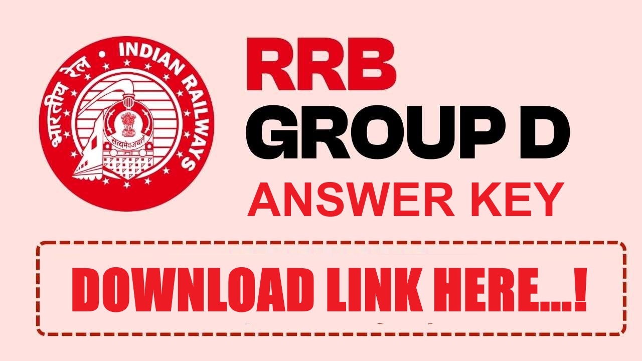 RRB Group D Answer Key 2026 Soon