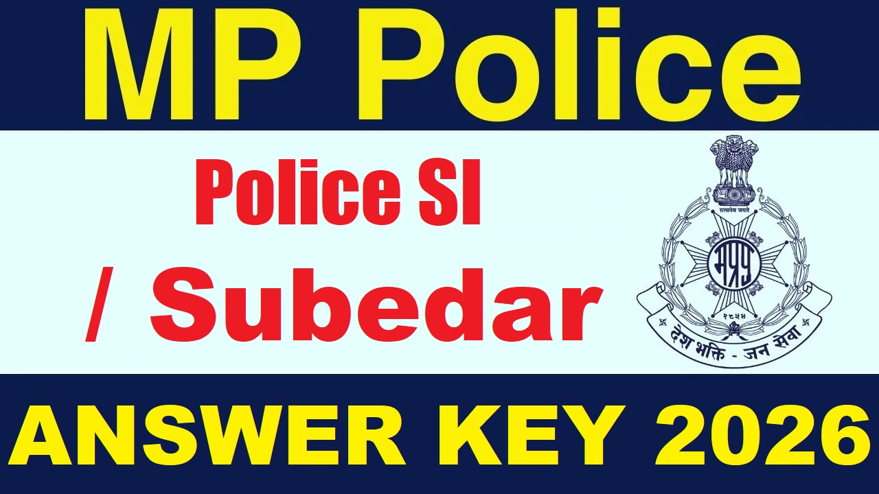 MPESB Police SI and Subedar Result 2026 Out