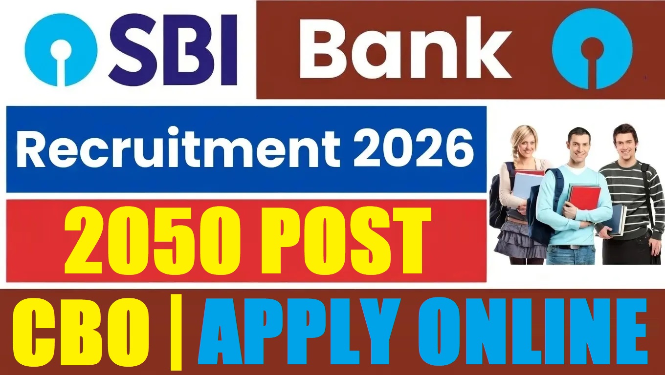 SBI Circle Based Officer CBO Recruitment 2026