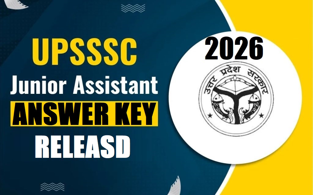 UPSSSC Junior Assistant Answer Key 2026 Out