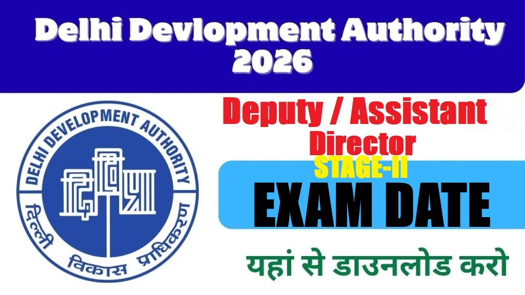 Delhi DDA Steno, JSA, Jr Translator Skill Test Date 2026 Out
