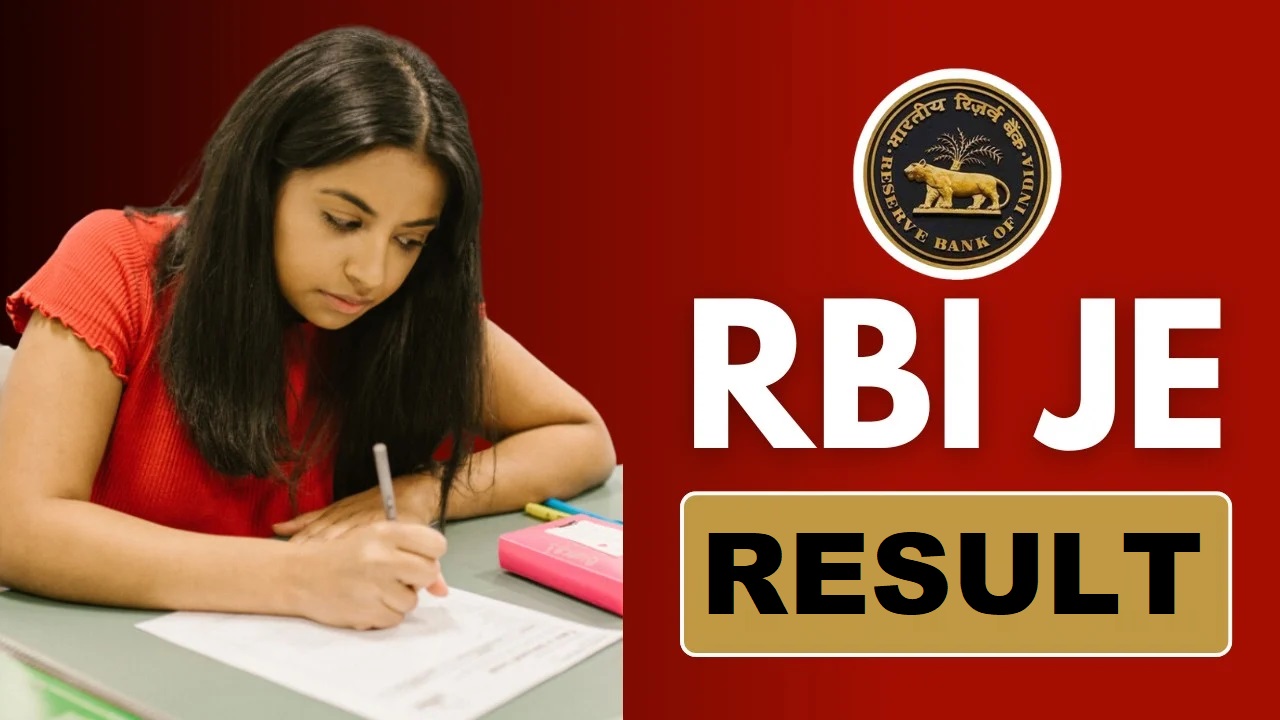 RBI Junior Engineer JE Result 2025 OUT at rbi.org.in