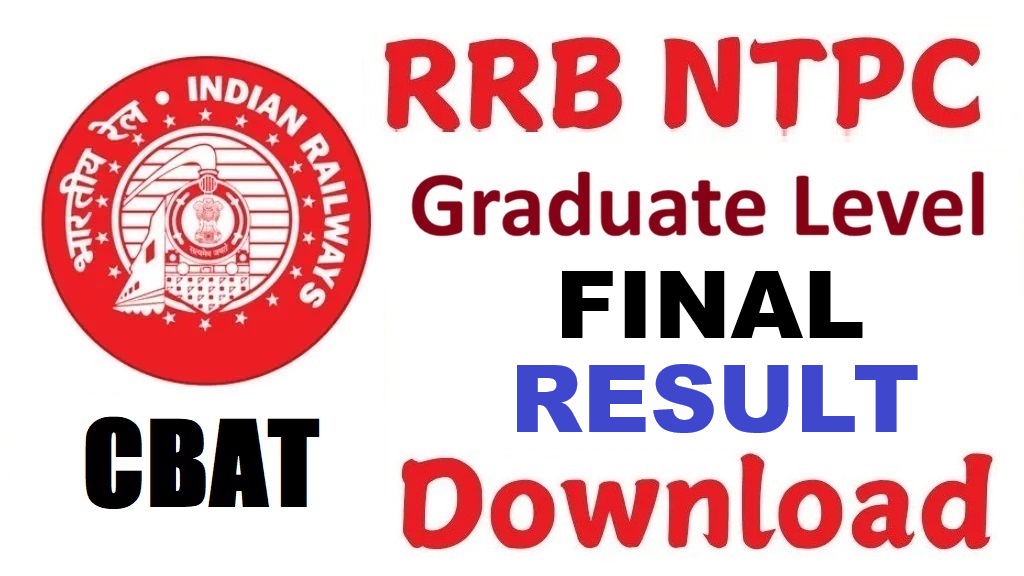 RRB NTPC Graduate Level Final Result 2026 Out